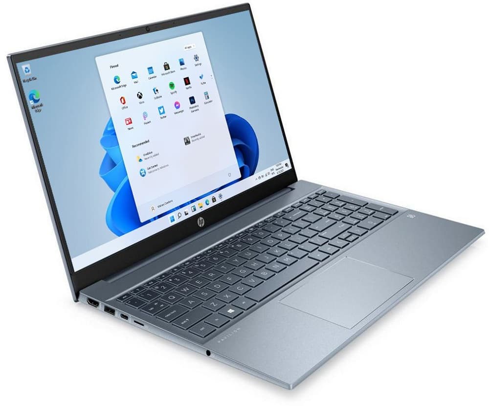 Notebook HP 15-EH1052WM AMD Ryzen 5 5500U 15.6" W11 8/512GB - Blue 1