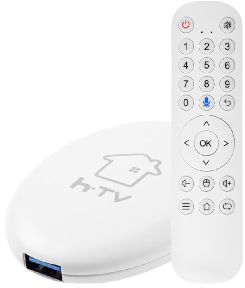 Receptor HTV Cast Wifi 4K 2/16GB - White