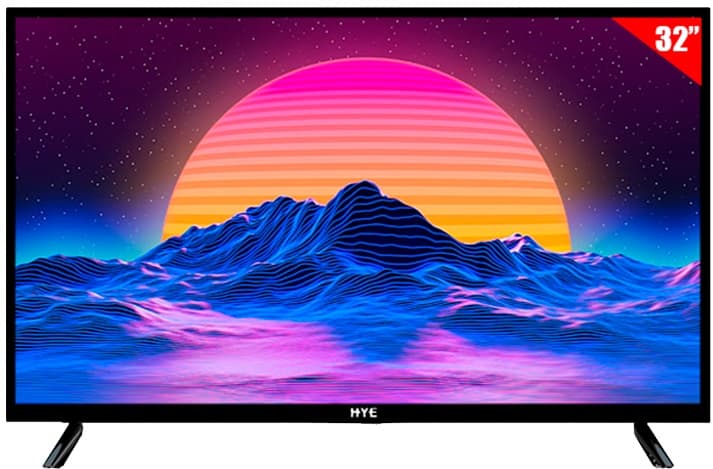 Smart TV LED HYE 32" HYE32NTHT HD Linux Wi-Fi - Black
