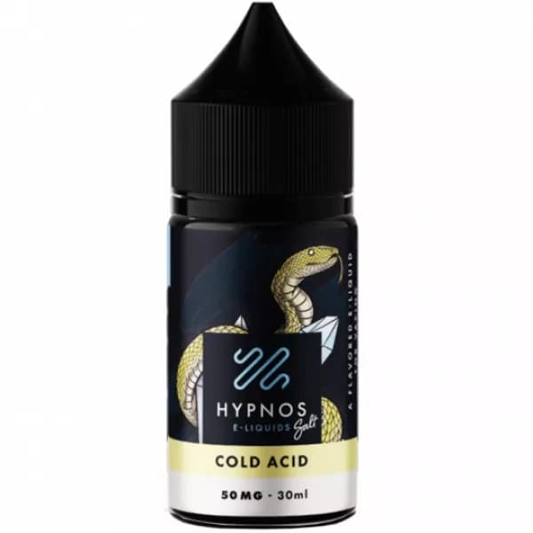 Essência Para Vaper Hypnos Salt Cold Acid 50mg Nicotina - 30ml