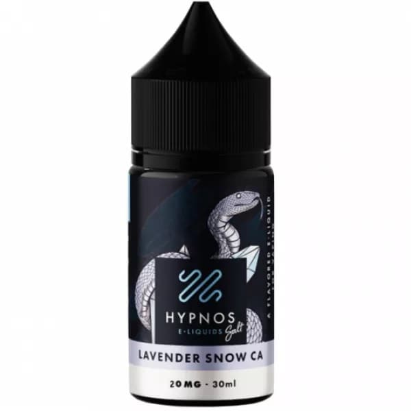 Essência Para Vaper Hypnos Salt Lavender Snow CA 20mg Nicotina - 30ml