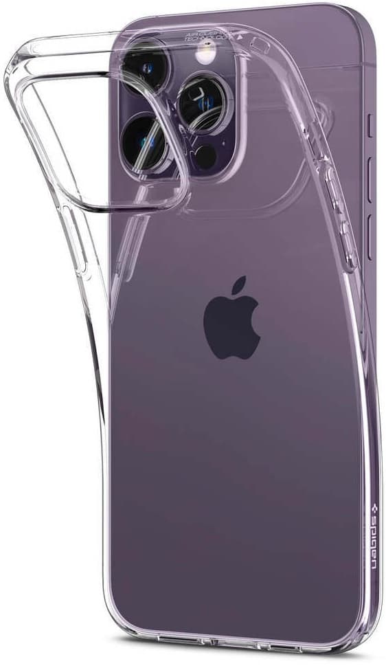 Capa Spigen iPhone 14 Pro Max ACS04636 Crystal Flex - Clear 1