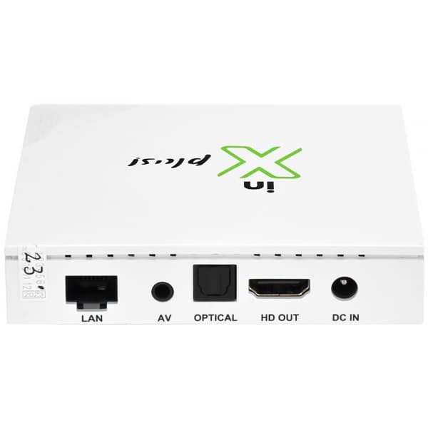 Receptor In X Plus V3 4K UHD 2/16GB Wi-Fi 2V - Branco 1
