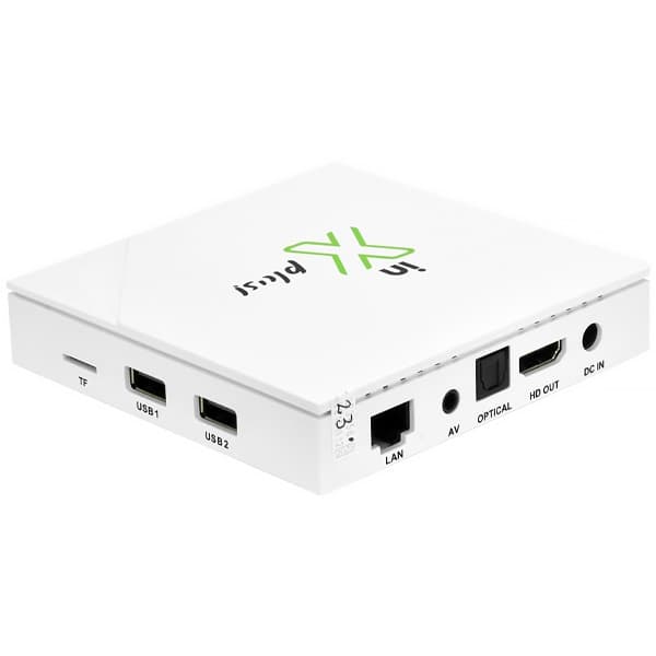 Receptor In X Plus V3 4K UHD 2/16GB Wi-Fi 2V - Branco 3