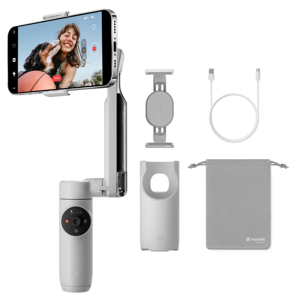 Estabilizador Insta360 Flow - Stone Gray (CINSABBA)