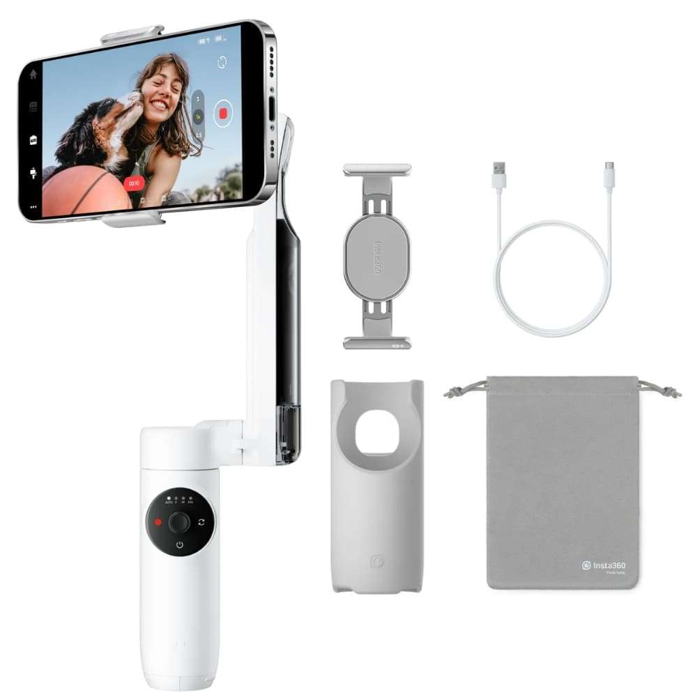 Estabilizador Insta360 Flow - Summit White (CINSABBA)