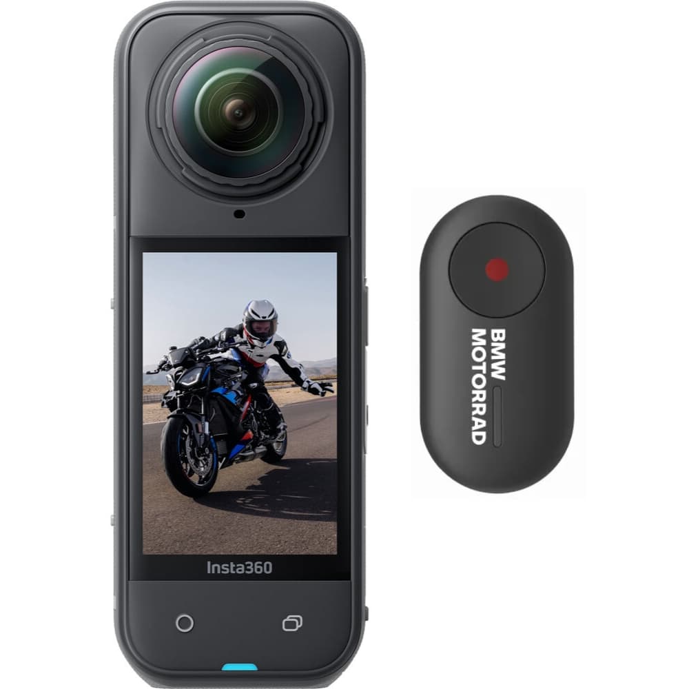 Câmera de Açao Insta360 X5 BMW Motorrad 8K 360° - Black (CINSAAHA)