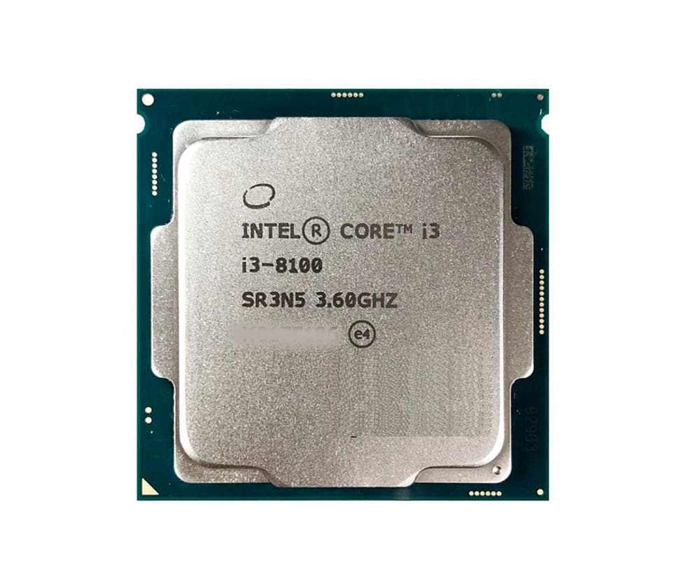 CPU Intel Core i3-8100 3.6GHz LGA 1151 6MB (Sem Caixa/Cooler)