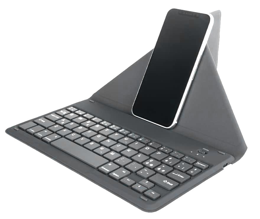 Teclado Wireless Tucano TAB-SC10-ES-BK com suporte - Black 1