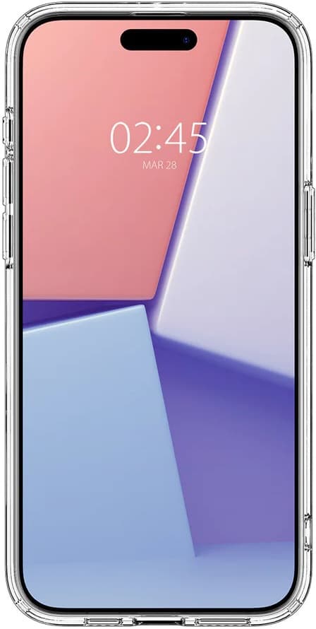Capa Spigen iPhone 15 Pro Max ACS06450 MagFit Crystal Hybrid - White/Transparente 3