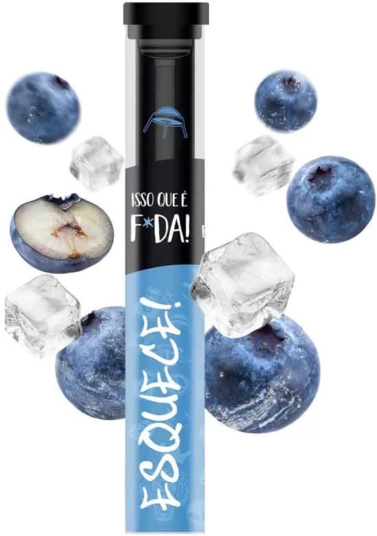 Vaper Descartável Chilly Beats Isso Que É Foda 5% Nicotina 1000 Puffs - Blueberry Ice