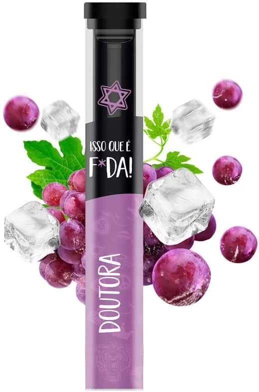 Vaper Descartável Chilly Beats Isso Que É Foda 5% Nicotina 1000 Puffs - Grape Ice