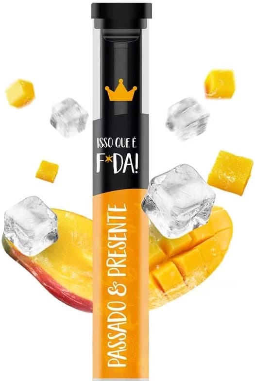 Vaper Descartável Chilly Beats Isso Que É Foda 5% Nicotina 1000 Puffs - Mango Ice