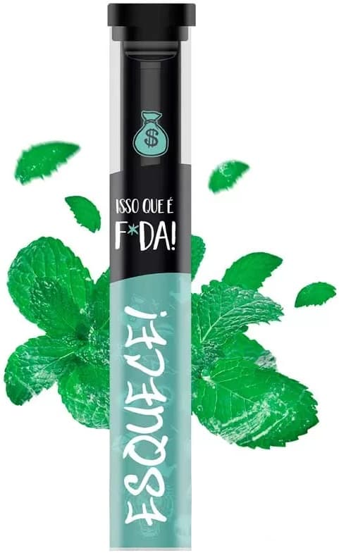 Vaper Descartável Chilly Beats Isso Que É Foda 5% Nicotina 1000 Puffs - Mint