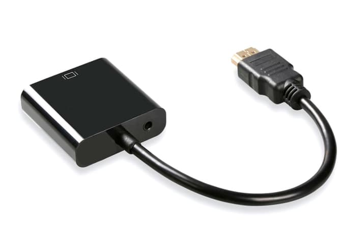 Adaptador HDMI a VGA/Jack 3.5mm - Black 1