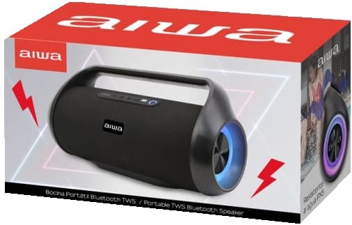 Speaker Aiwa AWS800BT Bluetooth - Preto 3