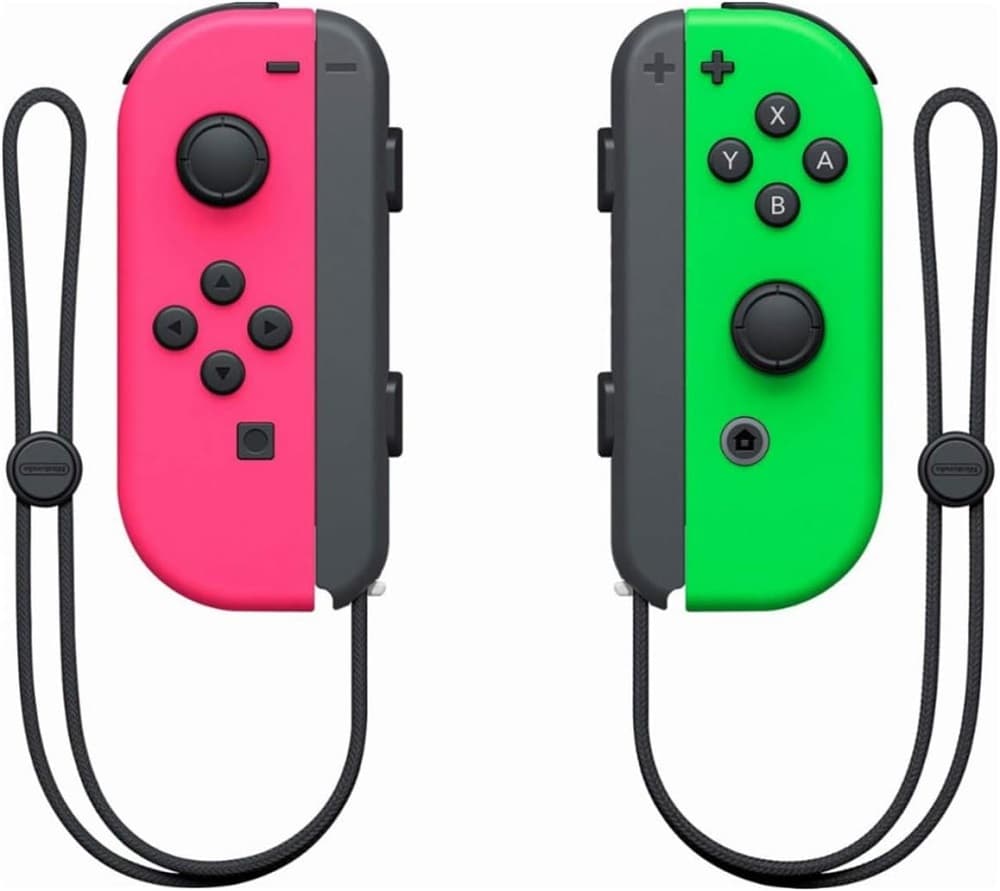 Controle Nintendo Switch Joy-Con (L/R) - Neon Green/Pink (Japonês)