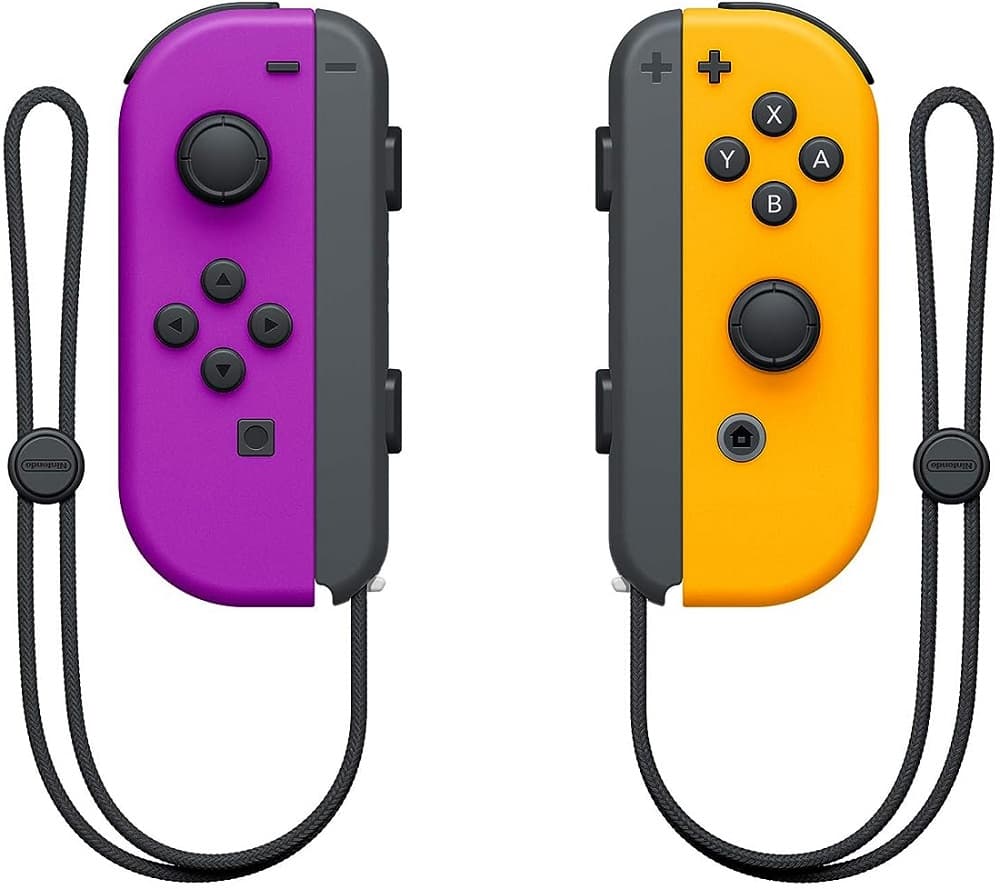 Controle Nintendo Switch Joy-Con (L/R) - Neon Purple/Orange (Japonês) 1