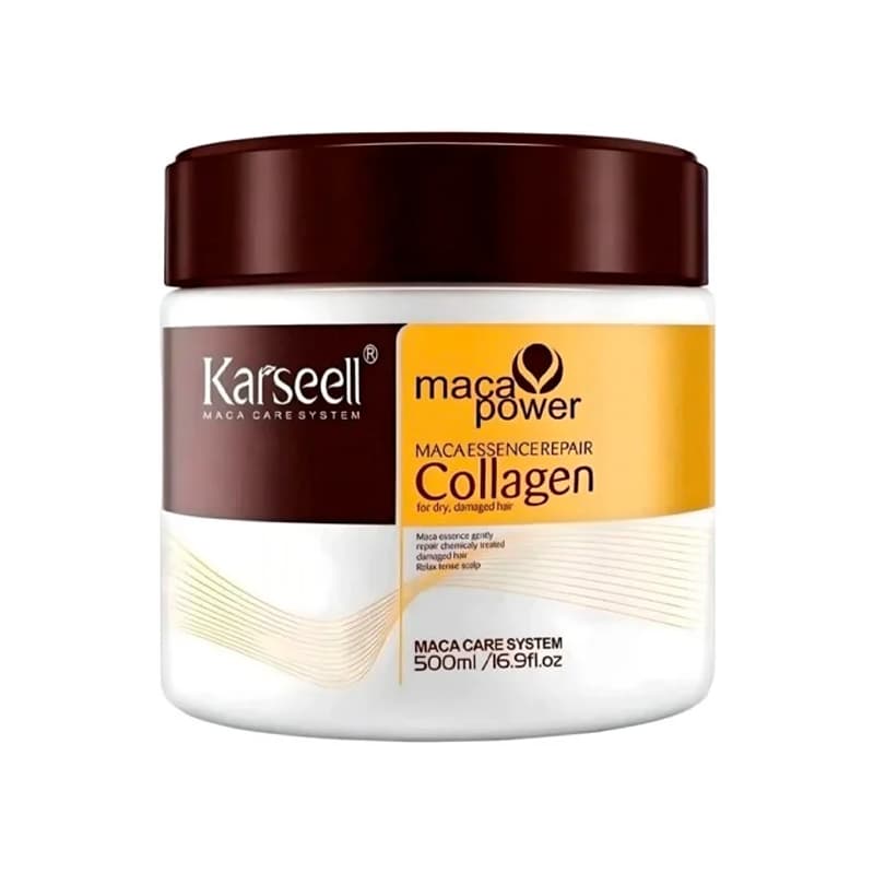 Karseell Maca Power Mascarilla Capilar com Óleo de Argan e Colágeno - 500ml