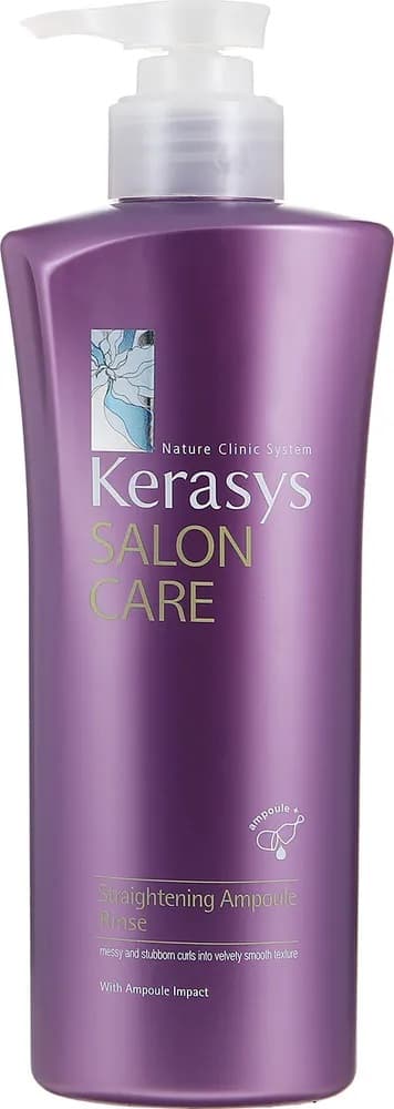 Condicionador Kerasys Salon Care Straightening Ampoule Rinse - 600ml