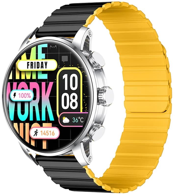 Relógio Smart Kieslect Calling Watch Kr2 - Stainless Steel