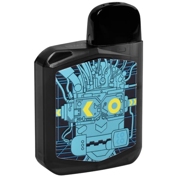 Vaper Uwell Caliburn Koko Prime Vision Pod System 2ml Recarregável - Dark Translucent 1