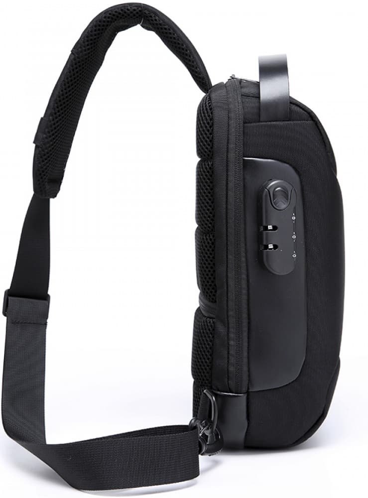Bolsa Transversal Kolke Antifurto Urban KVM-598 - Black 1
