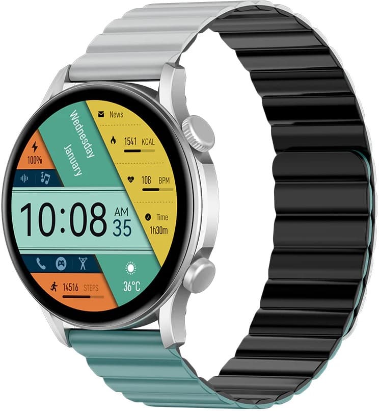 Relógio Smart Kieslect Calling Watch Kr Pro Ltd - Silver