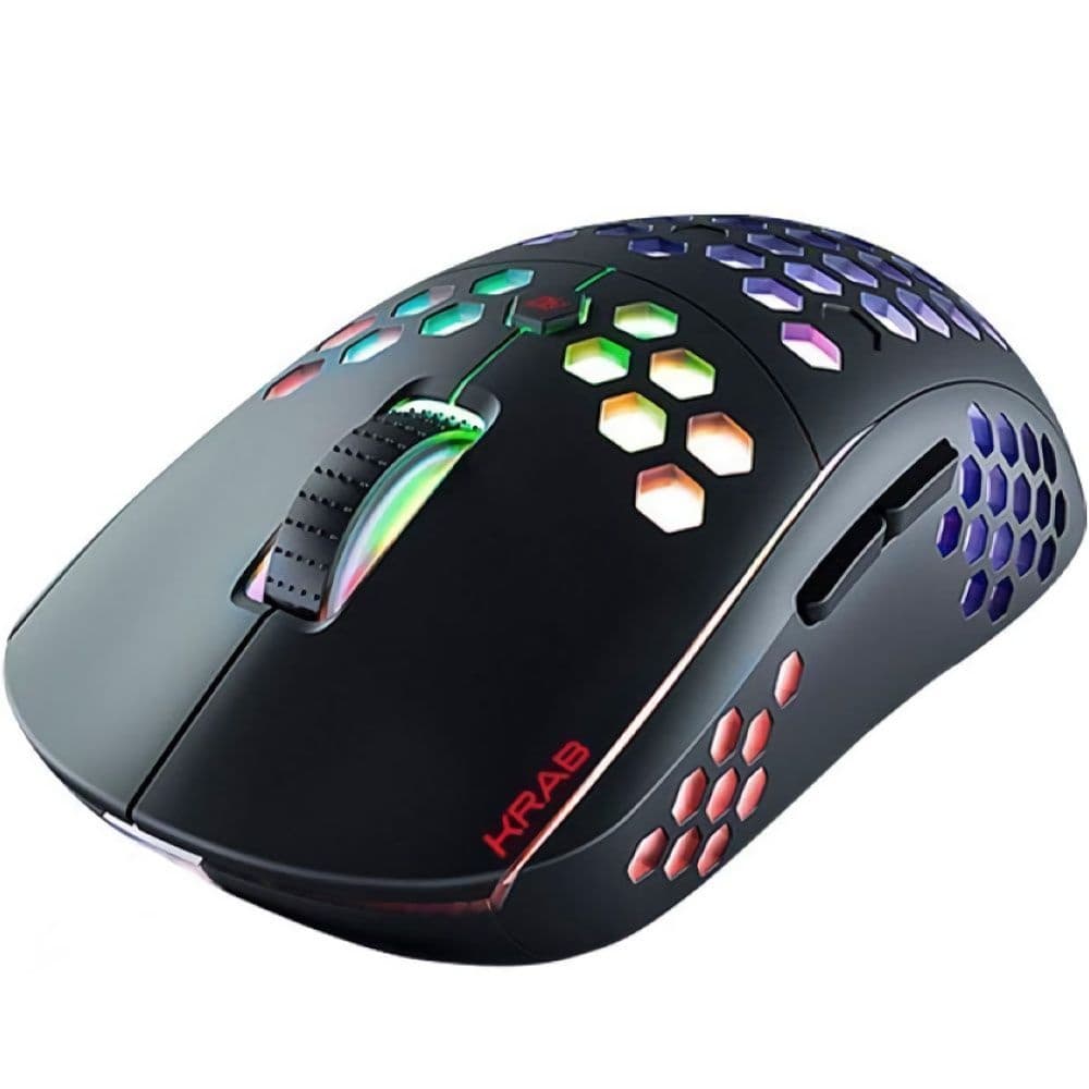 Mouse Gaming Krab KBGMD30 Dual Shadow RGB - Black 3