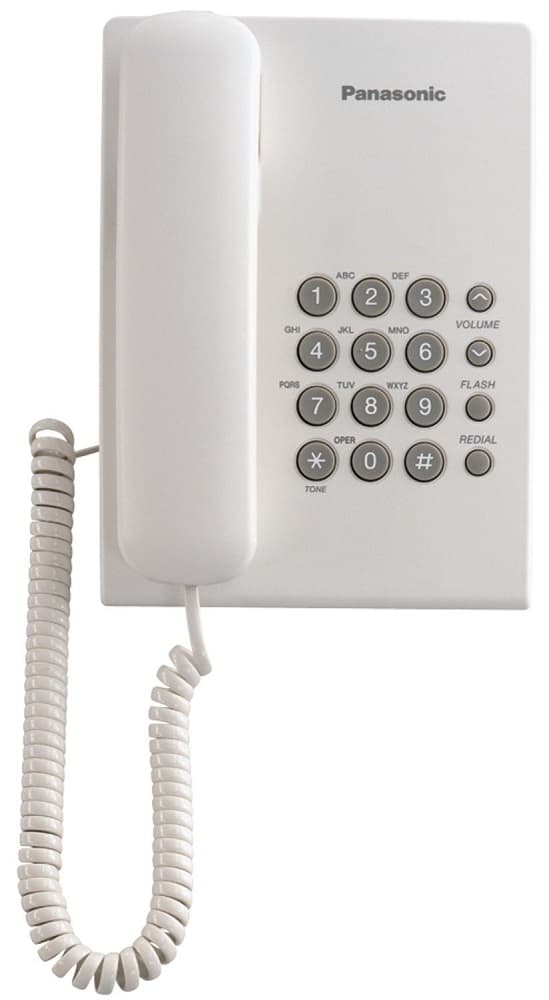 Telefone Panasonic KX-TS500 - White
