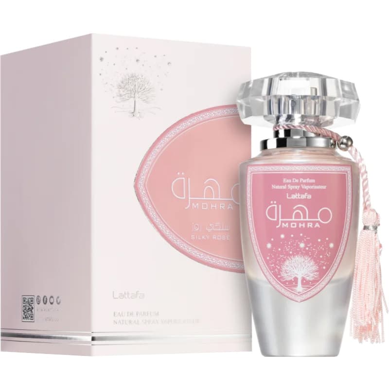 Perfume Lattafa Mohra Silky Rose EDP Feminino - 100ml