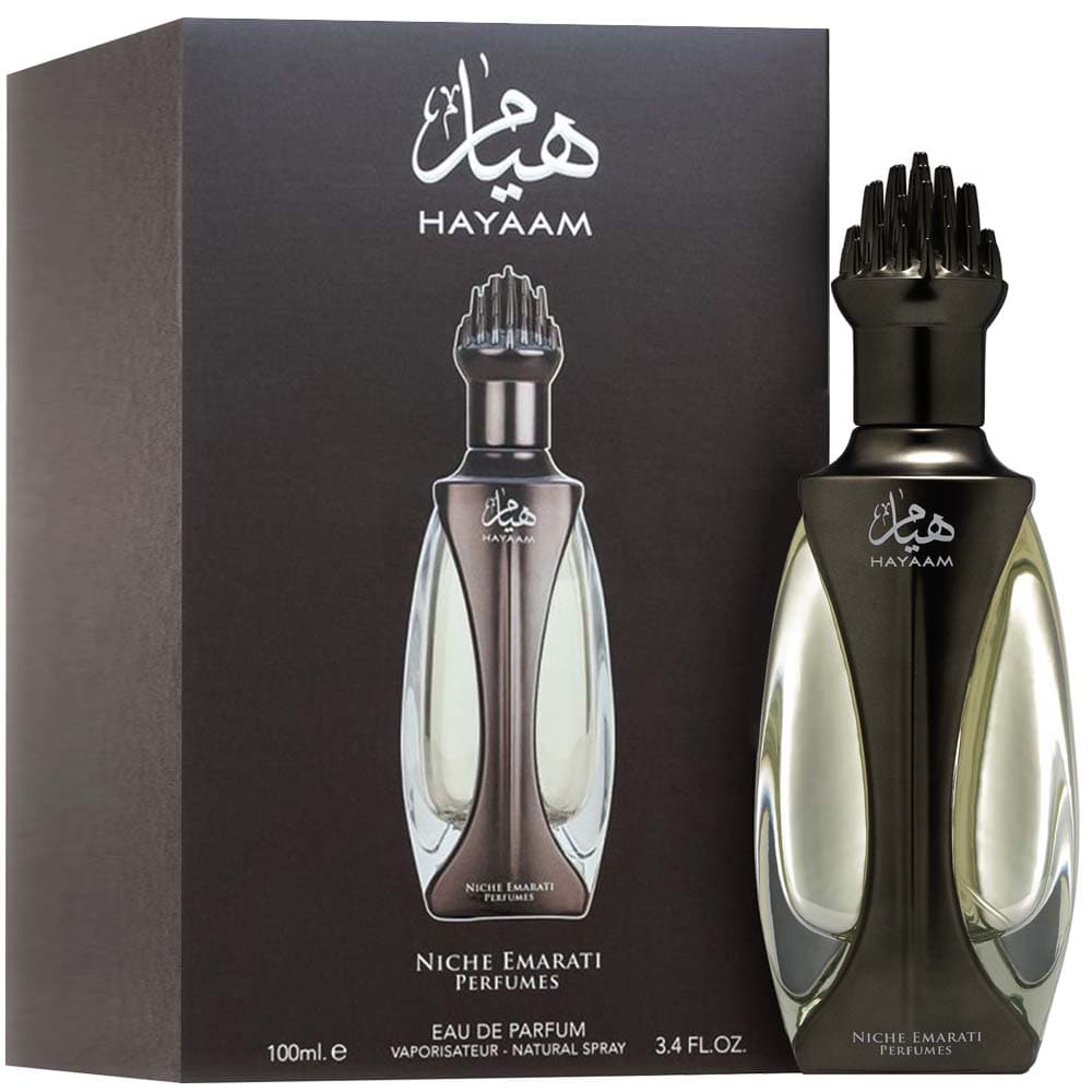 Perfume Lattafa Niche Emarati Hayaam EDP Unissex - 100mL