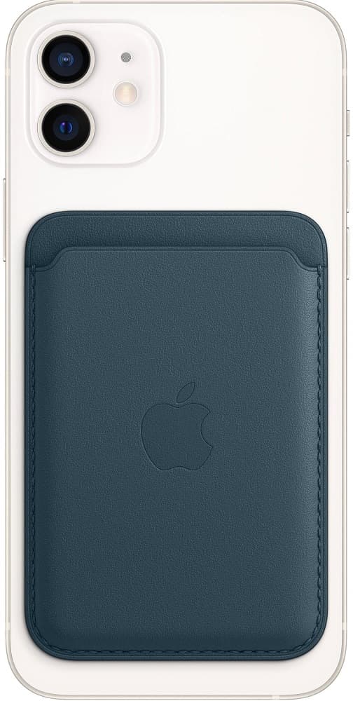 Apple Leather Wallet MHLQ3ZM/A With MagSafe - Baltic Blue 1