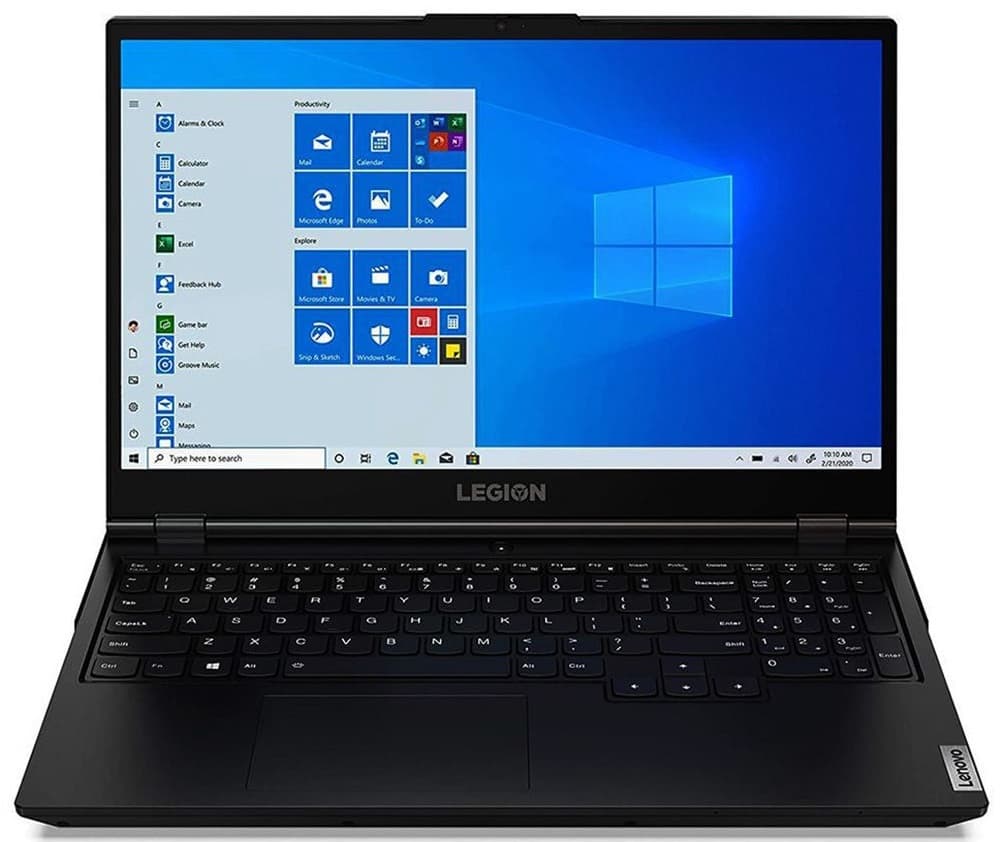 Notebook Lenovo Gaming 82B5001XUS 15ARH05c Ryzen 5 4600H GTX 1650 Ti 15.6" 8/1TB + 256GB SSD W10H - Phantom Black 1
