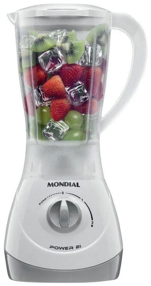 Liquidificador Mondial Power 2i NL-26 500W 220V  - Branco