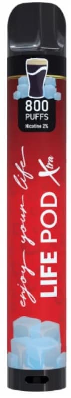 Vaper Life Pod Xtra 5% Nicotina 800 Puffs - Coke Ice