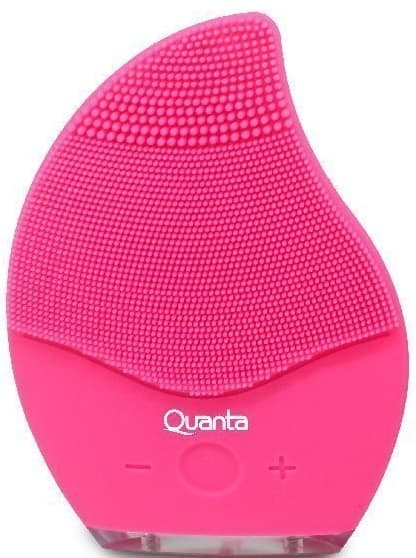 Limpador Facial Quanta de Silicona QTLMF10 Quanta - Rosa
