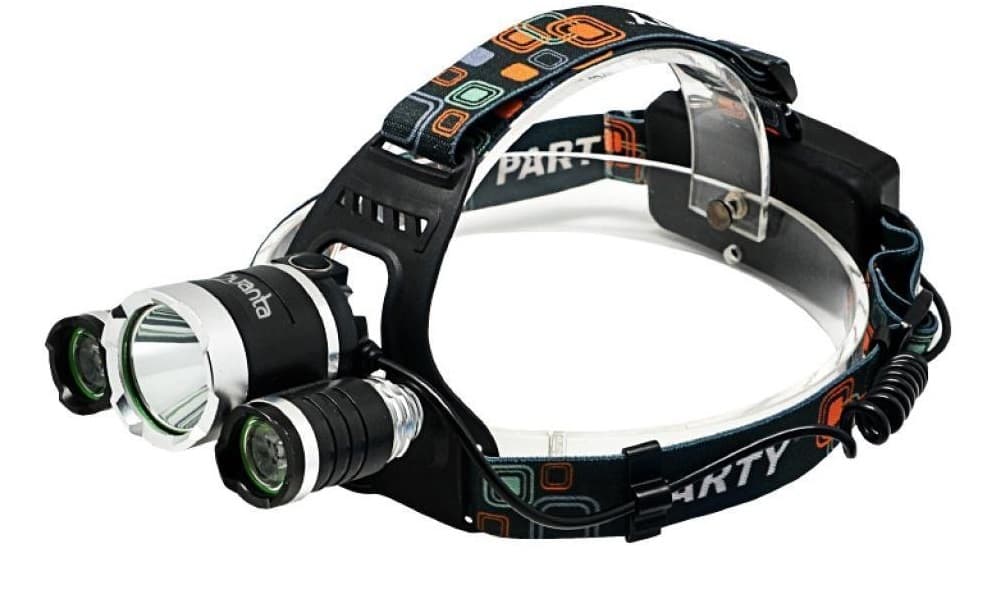 Lanterna de Cabeza Quanta QTLDC43 10W T6 + 2x3W