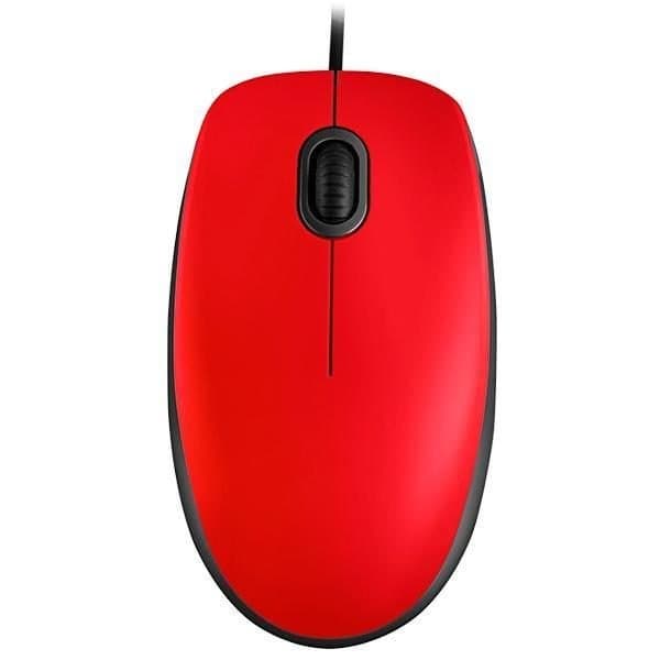 Mouse Logitech M110 Silent 910-005492 - Vermelho