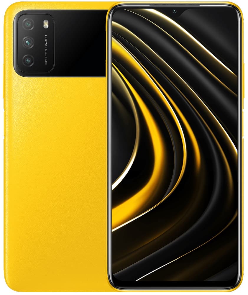 Smartphone Xiaomi Poco M3 LTE DS 6.53" 4/128GB Amarelo