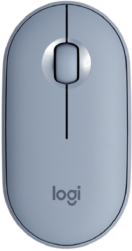 Mouse Wireless Logitech Pebble M350 910-005773 - Blue Grey 1