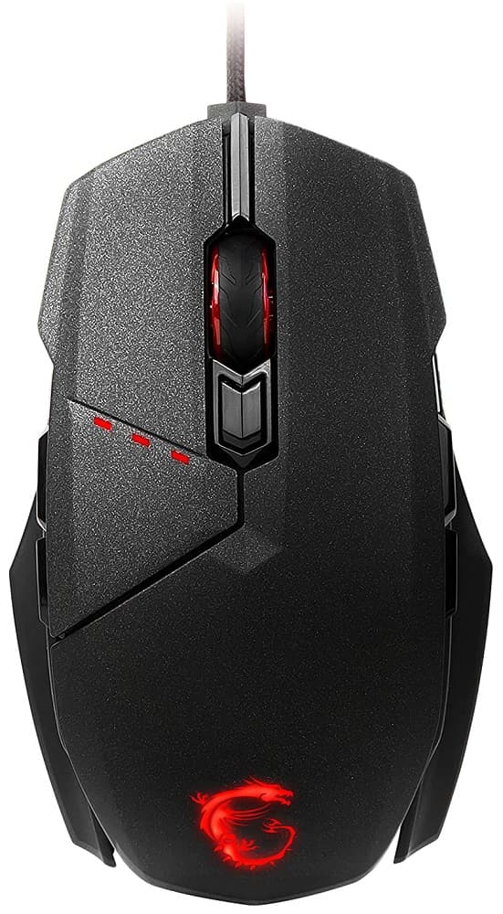 Mouse MSI Clutch Gaming GM60 RGB/10800DPI - Preto