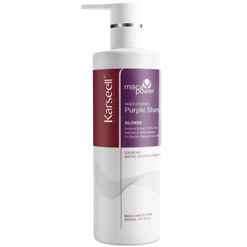Shampoo Karseell Maca Power Purple Tons Loiros - 500mL