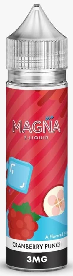 Essência para Vape Magna Ice Cranberry Punch 3mg Nicotina - 60ml