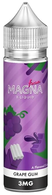 Essência para Vape Magna fusion Grape Gum 3mg Nicotina - 60ml