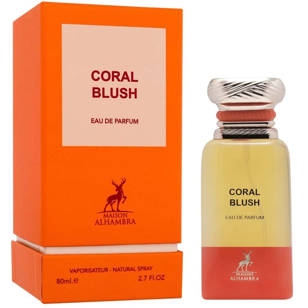 Perfume Maison Alhambra Coral Blush EDP Unissex - 80mL