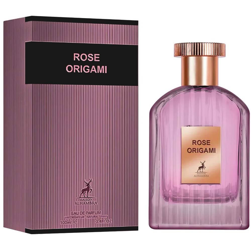Perfume Maison Alhambra Rose Origami EDP Feminino - 100mL