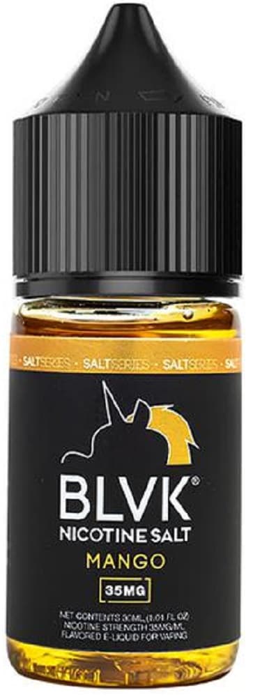 Essência Para Vaper BLVK Nicotine Salt Mango 35mg Nicotina - 30ml