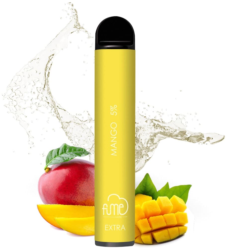 Vaper Descartável Fume Extra 5% Nicotina 1500 Puffs - Mango