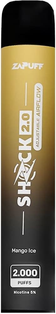 Vaper Descartável Zapuff Shock 2.0 2000 Puffs - Mango Ice